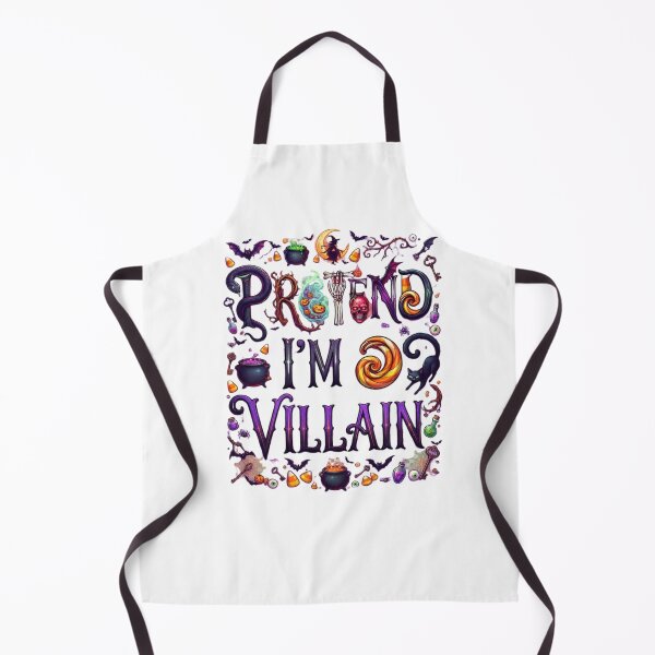 Item preview, Pretend I'm A Villain Lazy Halloween Costume Spooky Black Cat designed and sold by Retro Whiskers.