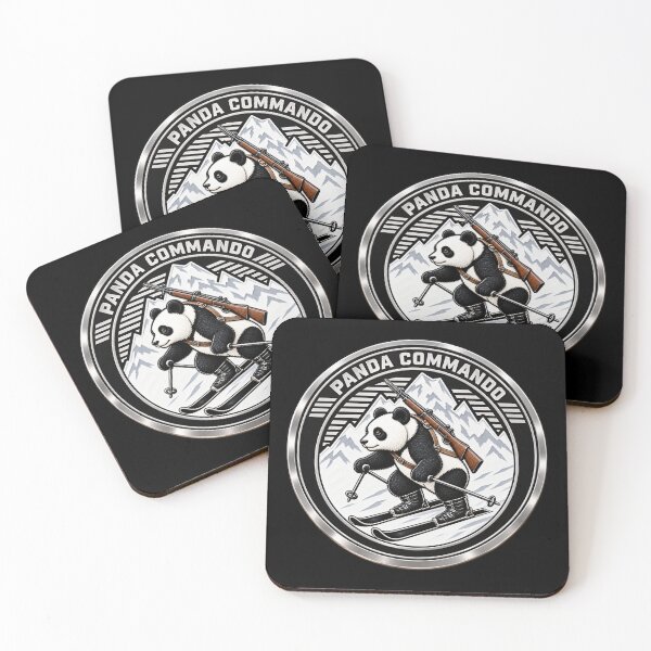 Item preview, Pando Commando without Text - 3D - Transparent designed and sold by Military Insignia Products.