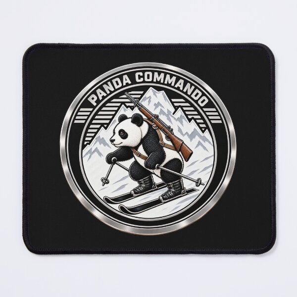 Item preview, Pando Commando without Text - 3D - Transparent designed and sold by Military Insignia Products.
