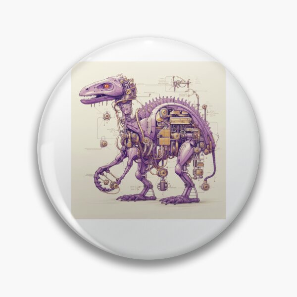 Item preview, Dinosaur Robot Anatomy Grape  designed and sold by Janiesandolp.