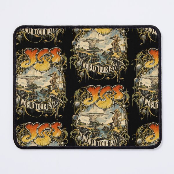 Item preview, Yes World Tour 1977 – Vintage Progressive Rock Fantasy Art designed and sold by chooseur1outfit.
