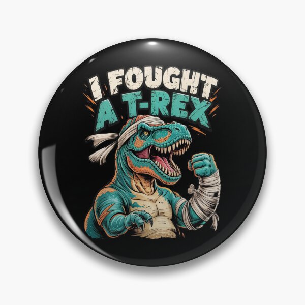Item preview, I FOUGHT A T-REX designed and sold by 123ks.