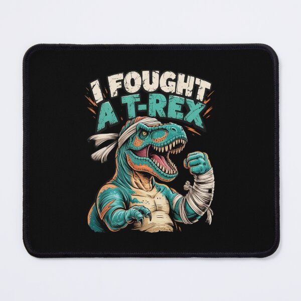 Item preview, I FOUGHT A T-REX designed and sold by 123ks.