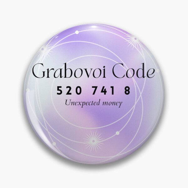 Item preview, Unexpected money Grabovoi code designed and sold by Magole Art.