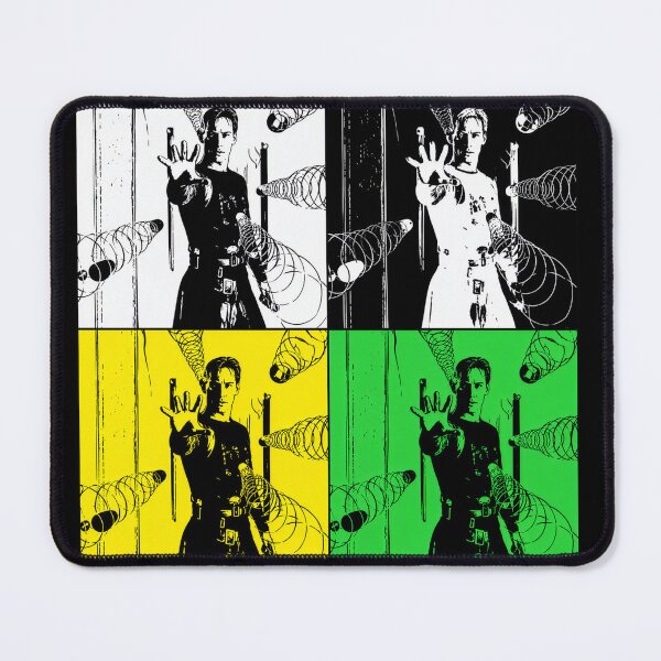 Item preview, Neo Stops Bullets Pop Art designed and sold by Americus Maximus Studios.