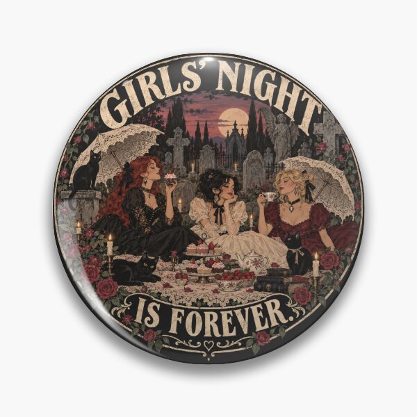 Item preview, Girls' Night Cemetery Picnic designed and sold by Samm Designs.