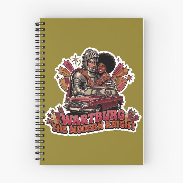 Item preview, Wartburg 353 Modern Knight Sticker | Retro East German Car Vinyl Decal | Classic AWE Wartburg Knight Graphic | 1970s Disco Aesthetic Auto Decal designed and sold by SergioMiklos.