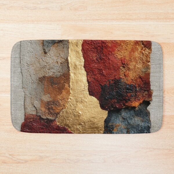 Item preview, Terracotta & Gold – Wabi Sabi Abstract Texture designed and sold by GSizzle1.