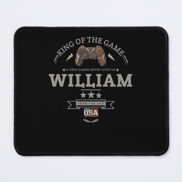 Item preview, Name Of William With Game Controller For Gamers Fans. designed and sold by KIDS FASHION.