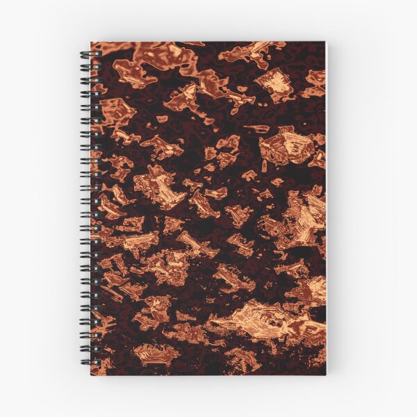 Item preview, Copper Ice Fragments – Metallic Frost Texture Art designed and sold by SulkaCreative.