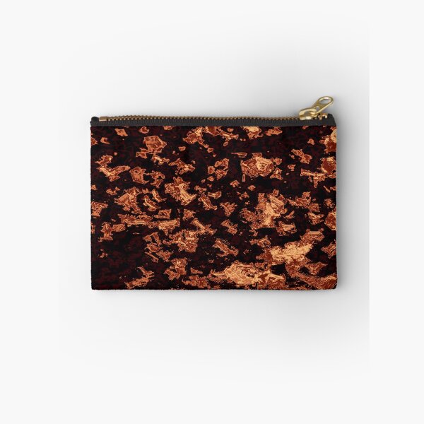 Item preview, Copper Ice Fragments – Metallic Frost Texture Art designed and sold by SulkaCreative.