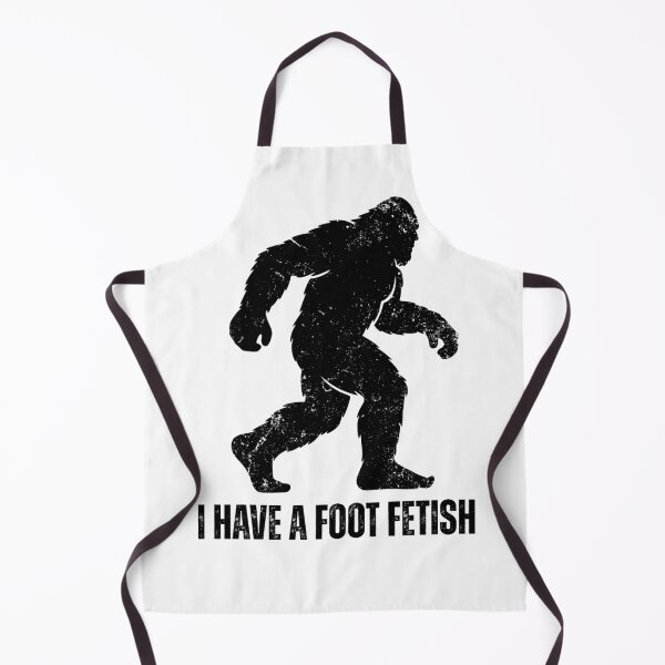 Artikelvorschau, Bigfoot – Ich habe einen Fußfetisch (schwarzes Design) entworfen und verkauft von K.THX.BYE.