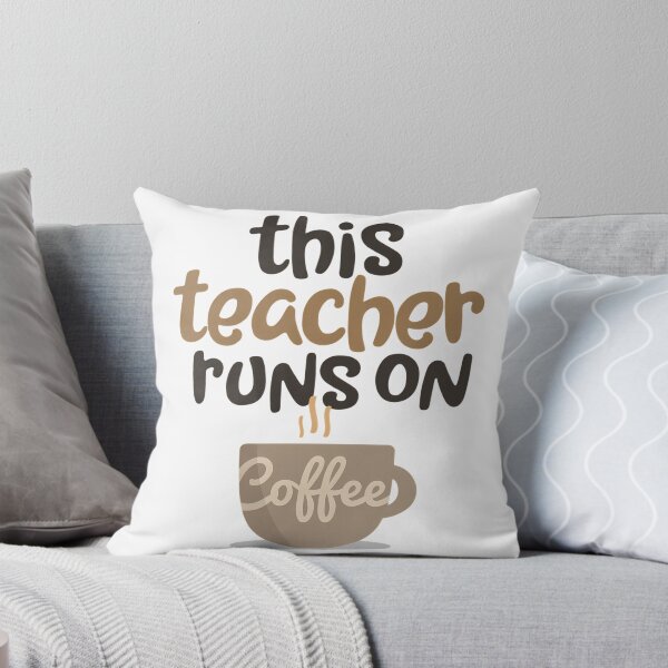 Item preview, This Teacher Runs On Coffee Cup School Gift designed and sold by ksnkm.