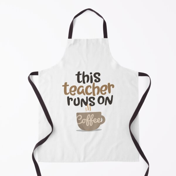 Item preview, This Teacher Runs On Coffee Cup School Gift designed and sold by ksnkm.