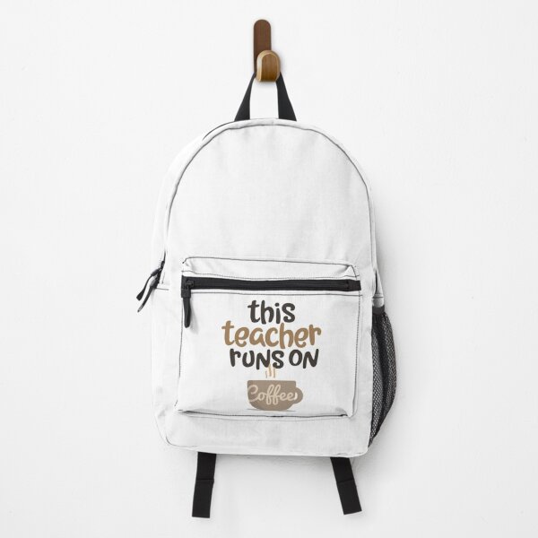 Item preview, This Teacher Runs On Coffee Cup School Gift designed and sold by ksnkm.