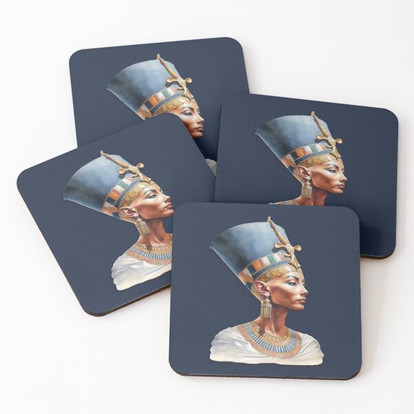 Item preview, Nefertiti | Egyptian Queen Portrait | Ancient Egyptian Legends designed and sold by Zaru Art Studio.