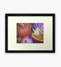 Vegetables Framed Print