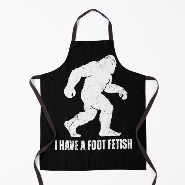 Artikelvorschau, Bigfoot – Ich habe einen Fußfetisch (weißes Design) entworfen und verkauft von K.THX.BYE.