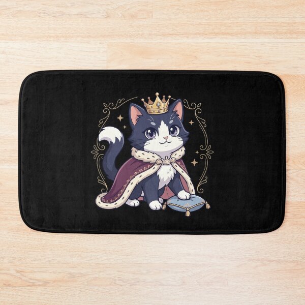 Item preview, Royal Cat King Crown Tuxedo Kitty Regal Pet Merch  designed and sold by mood-draftsman.