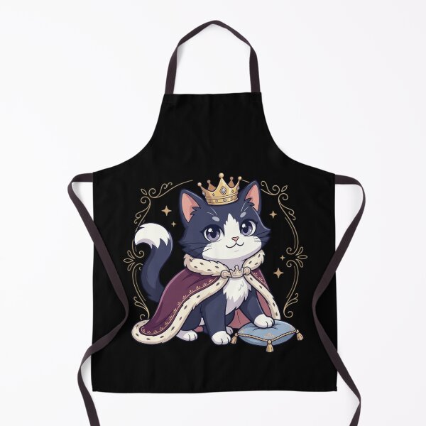 Item preview, Royal Cat King Crown Tuxedo Kitty Regal Pet Merch  designed and sold by mood-draftsman.
