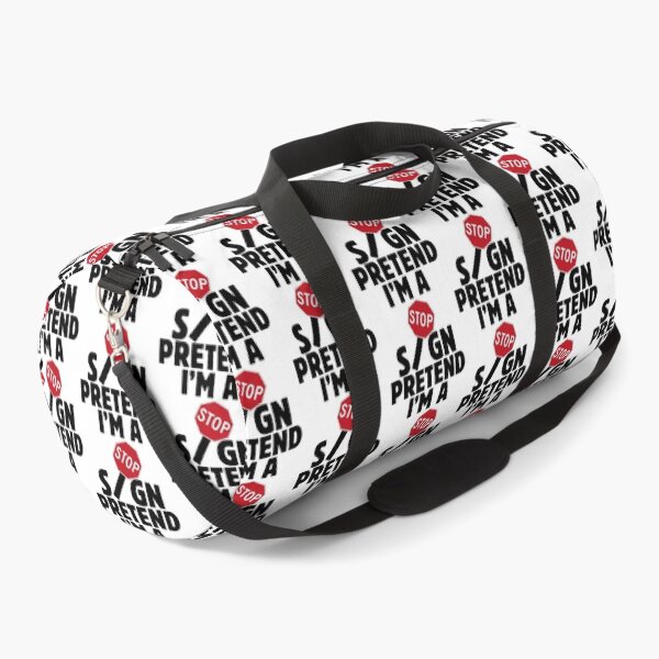 Item preview, Pretend I'm A Stop Sign (Black Text) designed and sold by CamilasPrints.