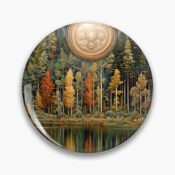 Item preview, Autumn Abstract Landscape designed and sold by Dream Mythos Studios.