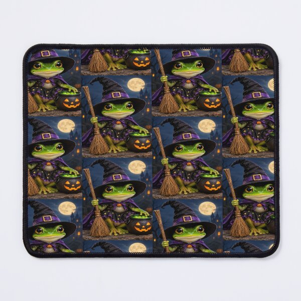 Item preview, Cute frog witch art designed and sold by urbanshop7.
