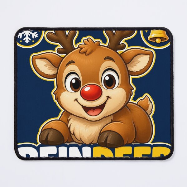 Item preview, Cute Kids Reindeer Christmas Tee designed and sold by SunnyDesign82.