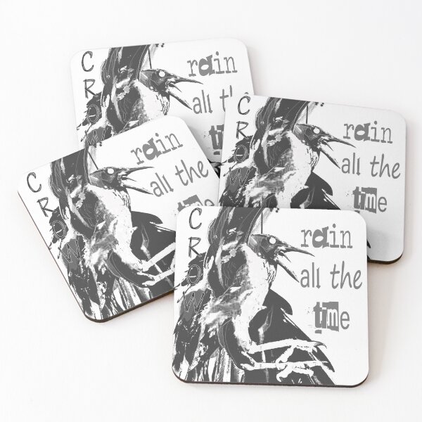 Item preview, The Crow. It can´t rain all the time. No Ai. designed and sold by Inked T.