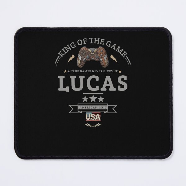 Item preview, Name Of Lucas With Game Controller For Gamers Fans. designed and sold by KIDS FASHION.