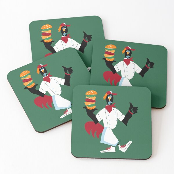 Item preview, American chef rooster - Burgers maker designed and sold by UVAART.