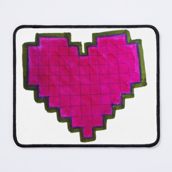 Item preview, Pixel heart designed and sold by Shoreline Photography .