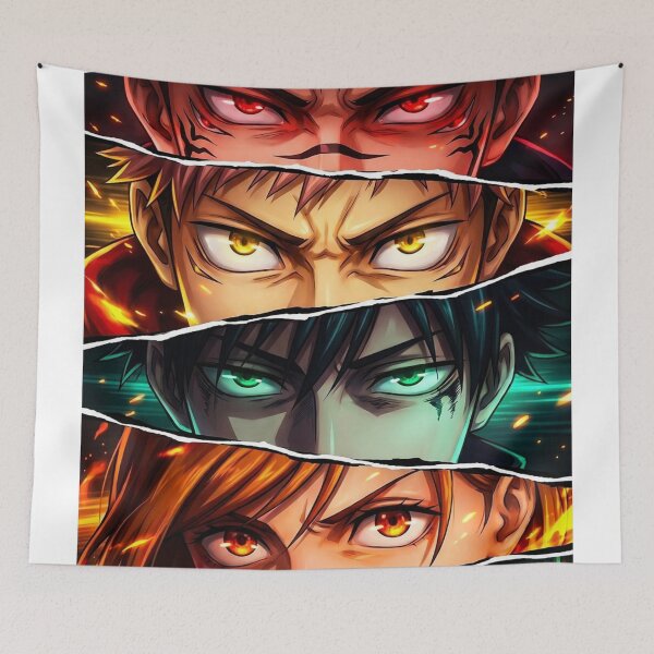 Item preview, Jujutsu Kaisen — Eyes of the Sorcerers & Curses (HIGH-QUALITY) designed and sold by ShawnMorrisDesigns.