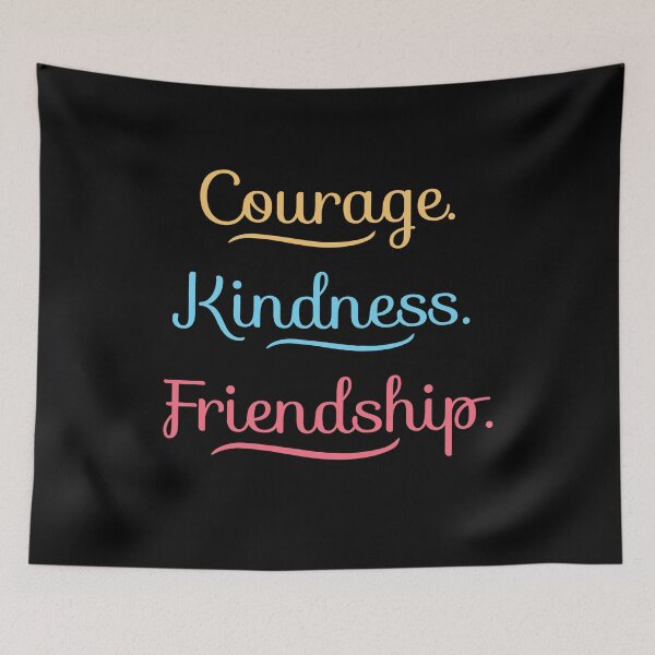 Item preview, Courage Kindness Friendship | Anti Bullying designed and sold by Cisic.