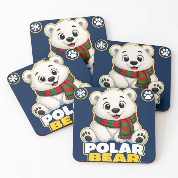 Item preview, Cute Kids Polar Bear Christmas Tee designed and sold by SunnyDesign82.