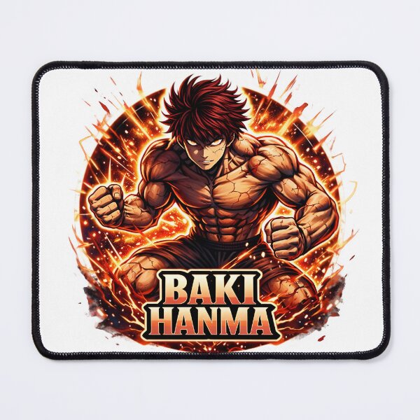 Item preview, Baki Hanma - Baki designed and sold by PixelArtPeel.