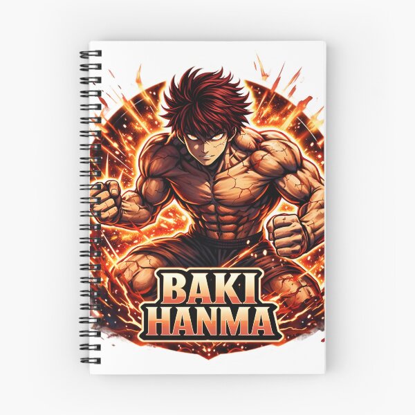 Artikelvorschau, Baki Hanma - Baki entworfen und verkauft von PixelArtPeel.