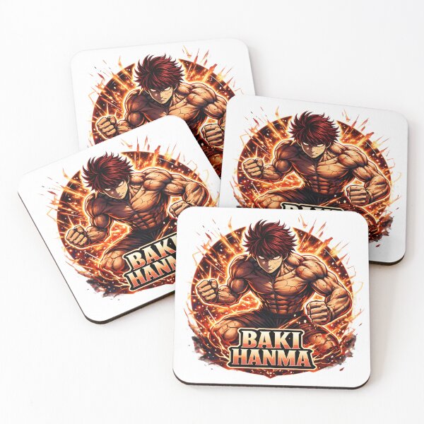 Item preview, Baki Hanma - Baki designed and sold by PixelArtPeel.