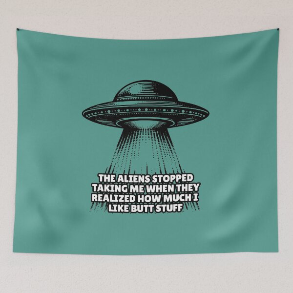 Item preview, Aliens and Butt Stuff designed and sold by K.THX.BYE.