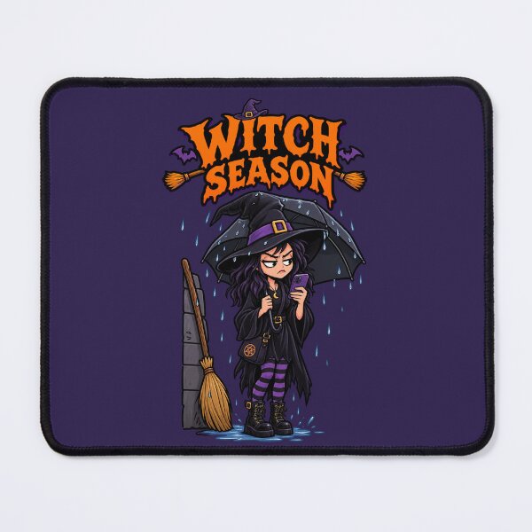 Item preview, Witch Season Funny Halloween Rainy Day Goth Witch designed and sold by Travel Souvenirs 30.