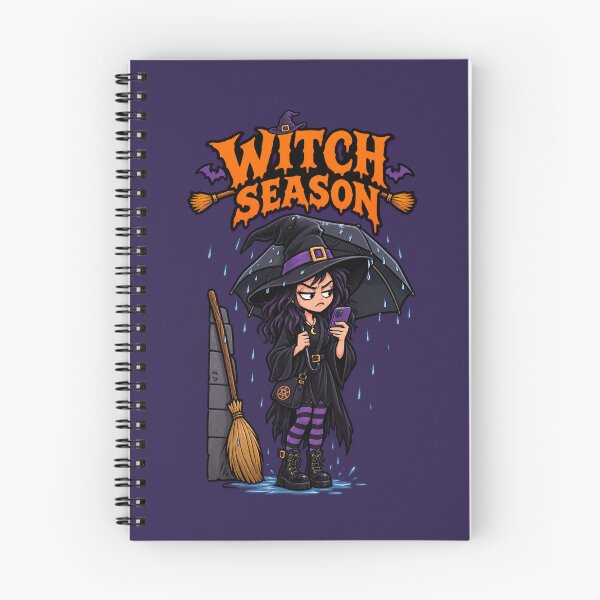 Item preview, Witch Season Funny Halloween Rainy Day Goth Witch designed and sold by Travel Souvenirs 30.