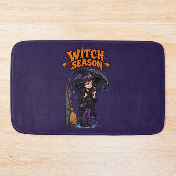 Item preview, Witch Season Funny Halloween Rainy Day Goth Witch designed and sold by Travel Souvenirs 30.