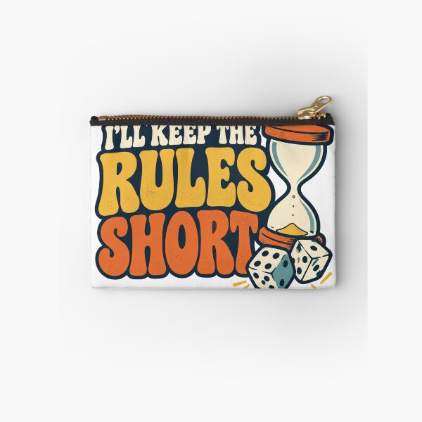 Item preview, I'll Keep the Rules Short, Retro Board Game Night designed and sold by eignvalue.