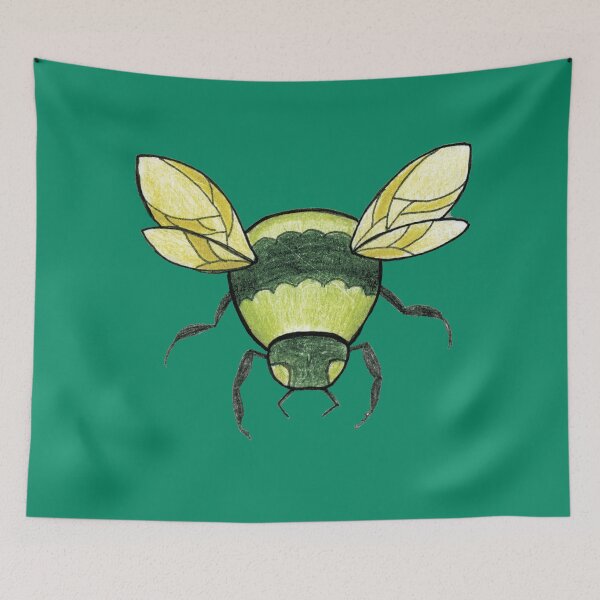 Item preview, Green Fly Illustration | Stylized Insect Art 15 тегов: designed and sold by Ihor Ivanov.