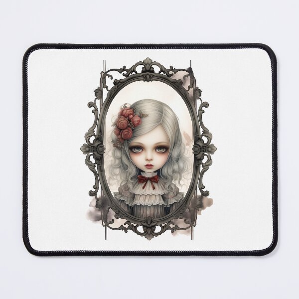 Item preview, Victorian Gothic Doll with Red Roses designed and sold by BunnyBumb.