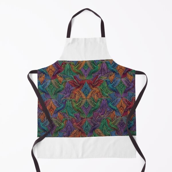 Item preview, Hummingbird Symmetrical Tessellation designed and sold by Melanie's Midnight Marvels.