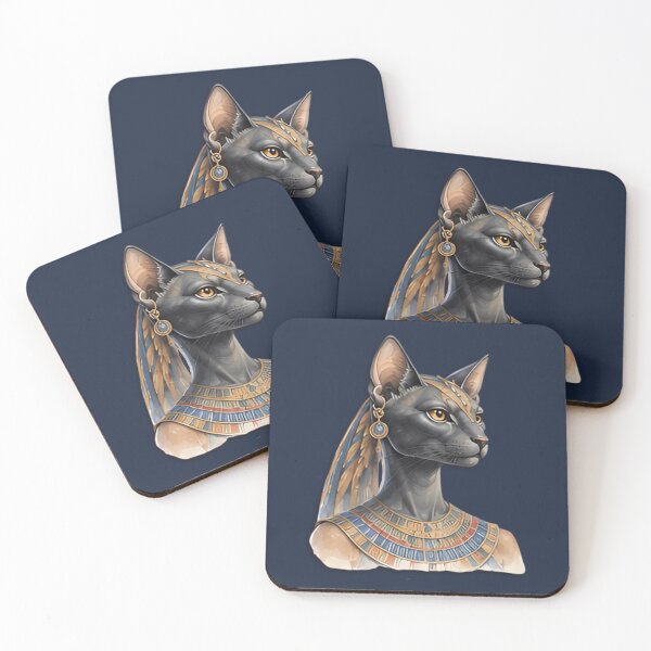 Item preview, Bastet | Egyptian Cat Goddess | Ancient Egyptian Legends designed and sold by Zaru Art Studio.