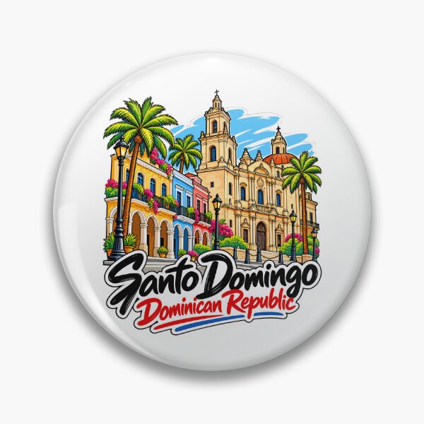 Item preview, Santo Domingo Dominican Republic Travel Art designed and sold by EdwinkOne.