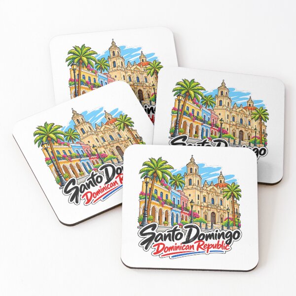 Item preview, Santo Domingo Dominican Republic Travel Art designed and sold by EdwinkOne.