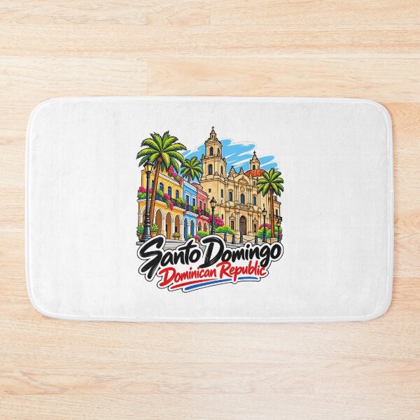 Item preview, Santo Domingo Dominican Republic Travel Art designed and sold by EdwinkOne.